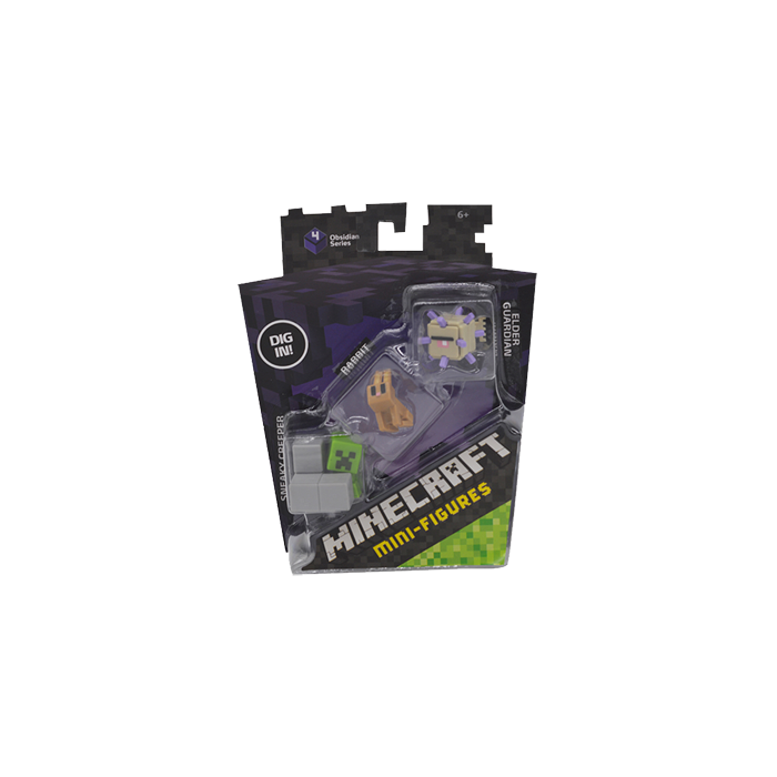 美泰《我的世界》模型人仔(三只装) 款式随机