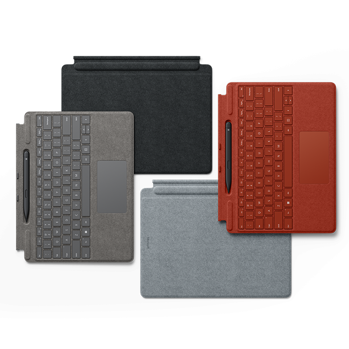 微软 Surface Pro 带超薄触控笔 2 的特制版专业键盘盖