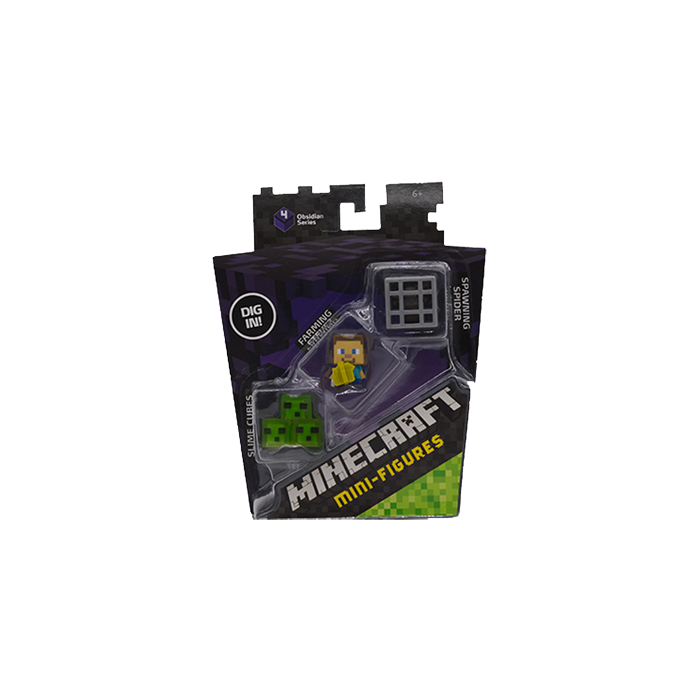 美泰《我的世界》模型人仔(三只装) 款式随机