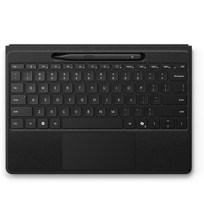 Surface Pro 13 英寸 Flex 键盘盖 (带超薄触控笔)