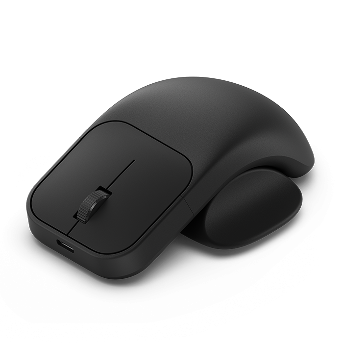 微软自适应鼠标尾座和拇指托