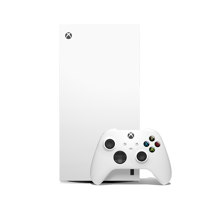微软 Xbox Series X – 1TB 数字版（白色）