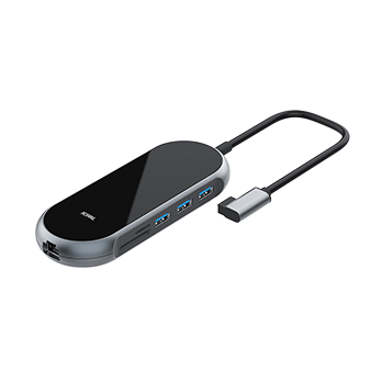 JCPal Linx Onyx USB-C 9合1镜面 扩展坞