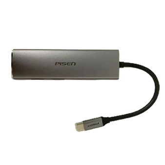 品胜Type-C扩展坞HDMI接口usb3.0接口PD供电数据传输五合一