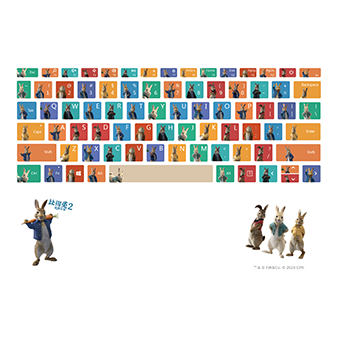 比得兔键盘贴 for Surface Laptop Go