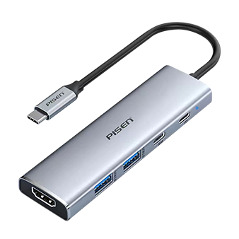 品胜Type-C扩展坞HDMI接口usb3.0接口PD供电数据传输五合一