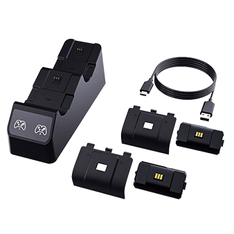 Dual手柄充电座 配110电池 带充电显示屏