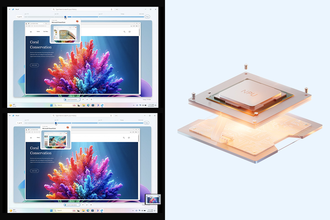 微软 Surface Laptop 第7版 Windows 11 AI+ PC新功能
