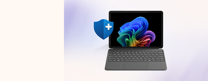 受 Microsoft Complete 延保计划保护的 Surface Pro 商用版。